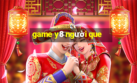 game y8 người que