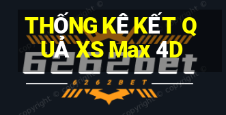 THỐNG KÊ KẾT QUẢ XS Max 4D