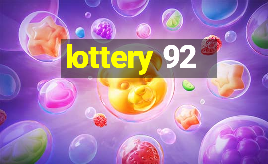 lottery 92