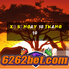 xổ số ngày 18 tháng 10