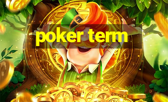 poker term