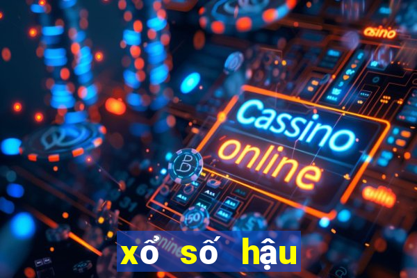 xổ số hậu giang xổ số cà mau