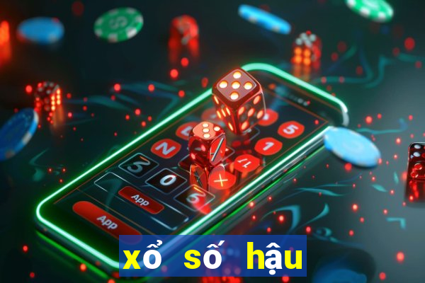 xổ số hậu giang xổ số cà mau