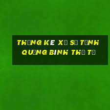 Thống kê xổ số Tỉnh Quảng Bình thứ tư