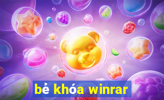 bẻ khóa winrar