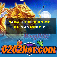 Cách đặt cược XS Mega 6 45 ngày 2