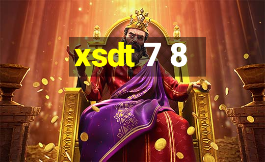 xsdt 7 8