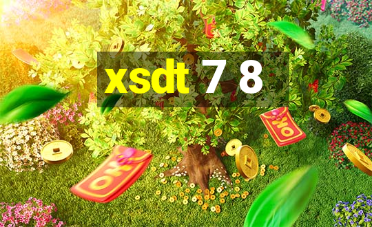 xsdt 7 8