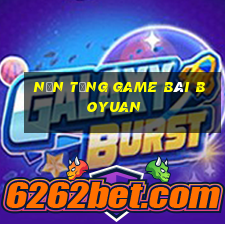 Nền tảng game bài Boyuan