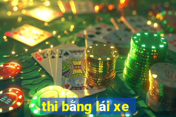 thi bằng lái xe