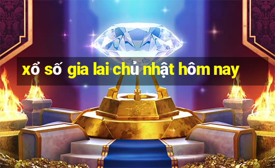 xổ số gia lai chủ nhật hôm nay