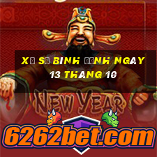 xổ số bình định ngày 13 tháng 10