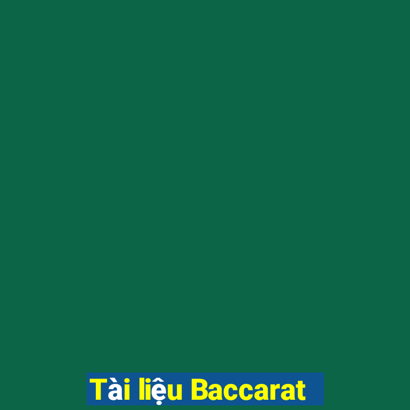 Tài liệu Baccarat