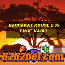 baccarat rouge essence vault