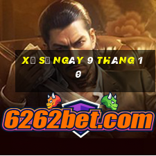 xổ số ngày 9 tháng 10