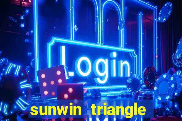 sunwin triangle quiz t㠩 xỉu