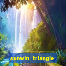 sunwin triangle quiz t㠩 xỉu