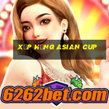 xếp hạng asian cup