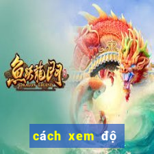 cách xem độ bóng đá