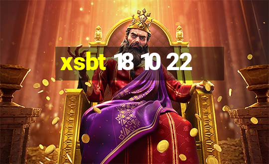 xsbt 18 10 22