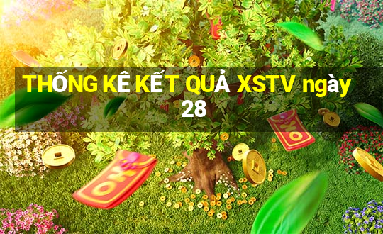 THỐNG KÊ KẾT QUẢ XSTV ngày 28