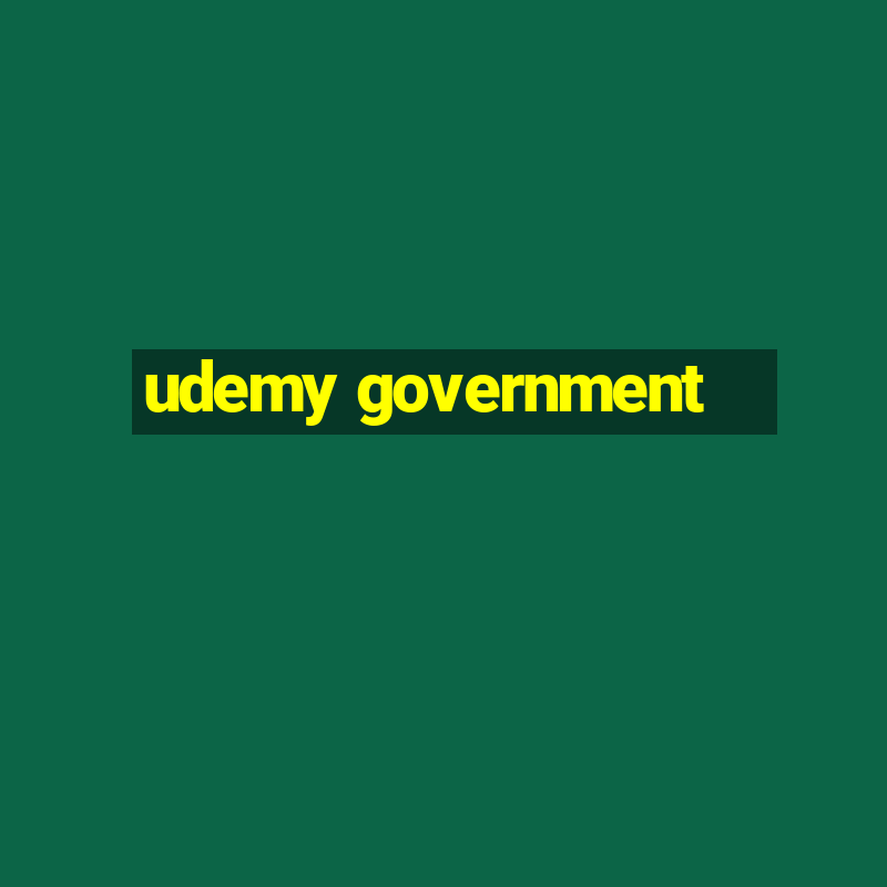 udemy government