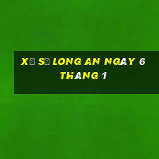 xổ số long an ngày 6 tháng 1