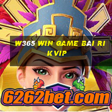 W365 Win Game Bài Rikvip