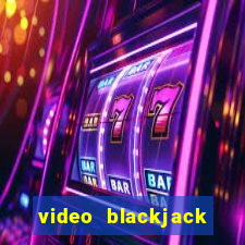 video blackjack strategy chart