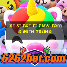 xổ số thứ tư tuần trước miền trung