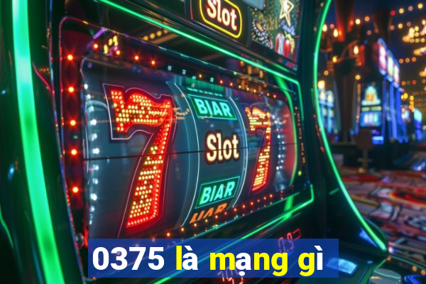 0375 là mạng gì