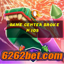 game center broken ios