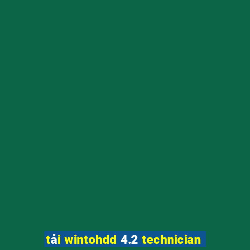 tải wintohdd 4.2 technician