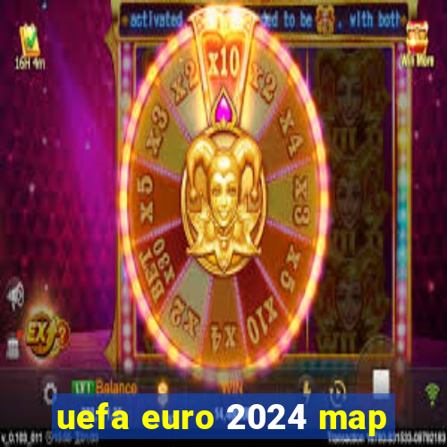 uefa euro 2024 map