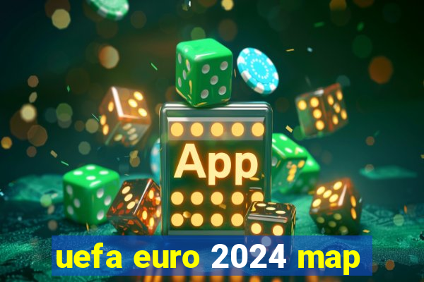 uefa euro 2024 map