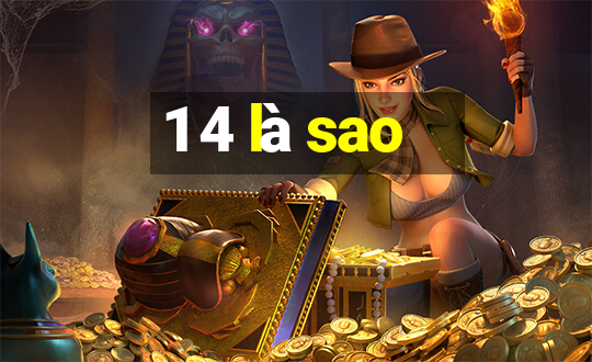 1 4 là sao