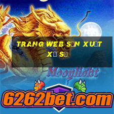 Trang web sản xuất xổ số