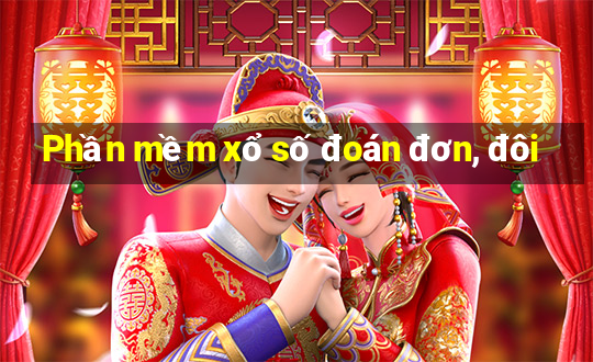 Phần mềm xổ số đoán đơn, đôi