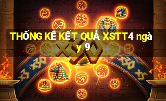 THỐNG KÊ KẾT QUẢ XSTT4 ngày 9