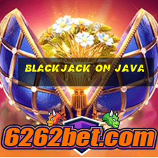 blackjack on java