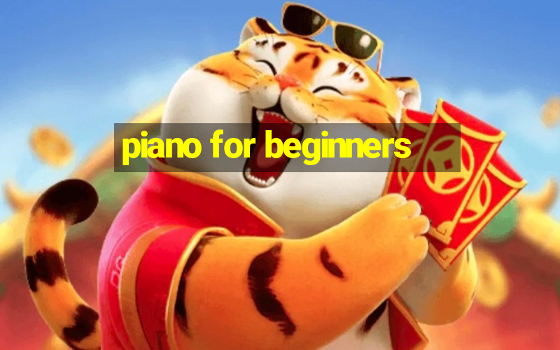 piano for beginners