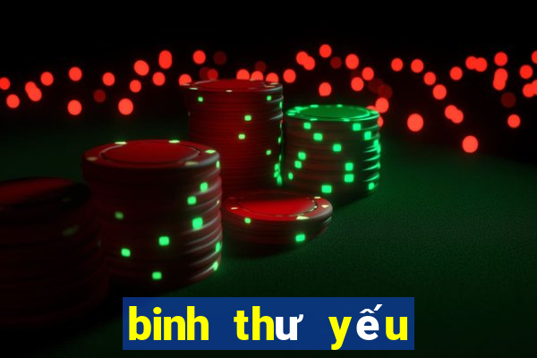 binh thư yếu lược pdf