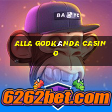 alla godkända casino