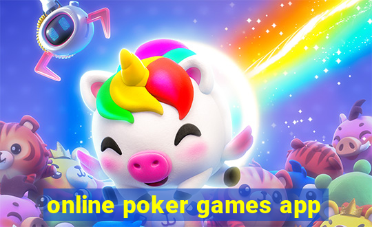 online poker games app