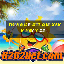 THỐNG KÊ KẾT QUẢ XSKH ngày 23