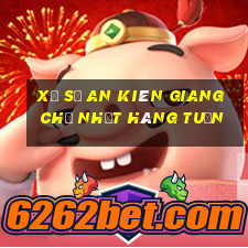 xổ số an kiên giang chủ nhật hàng tuần