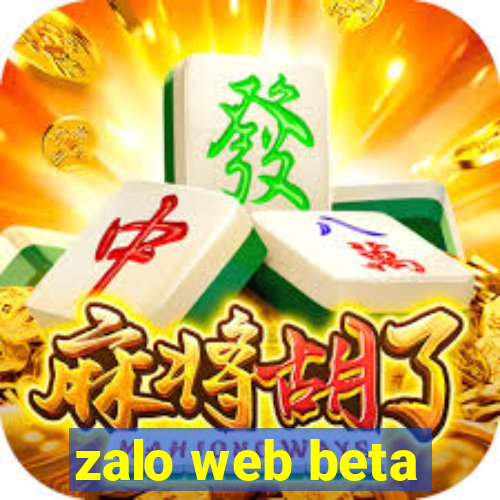 zalo web beta