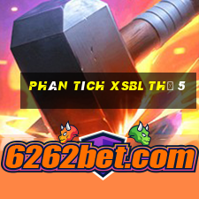 Phân tích XSBL Thứ 5