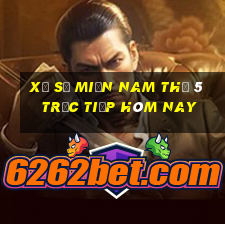 xổ số miền nam thứ 5 trực tiếp hôm nay