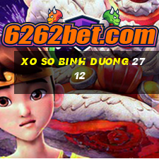 xo so binh duong 27 12